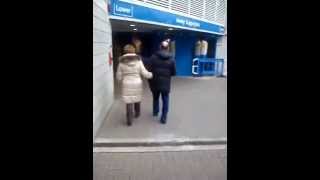 Entering Turnstiles On Stamford Bridge Shed End [upl. by Enyallij315]