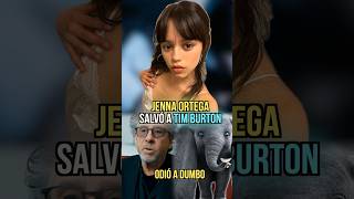 Jenna Ortega salvó a TIM BURTON de Retirarse del cine Jennaortega wednesday merlina [upl. by Cyrilla]