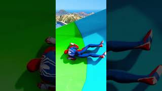 GTA V SPIDERMAN RAGDOLLS  GTA 5 EPIC FUNNY MOMENTS with GTA DYNMAICS  Euphoria Moments [upl. by Ashling]