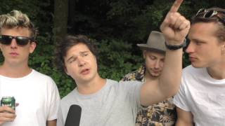 Lukas Graham interview 2016 [upl. by Assirram]