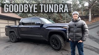 I Sold My Tundra [upl. by Notnirt]