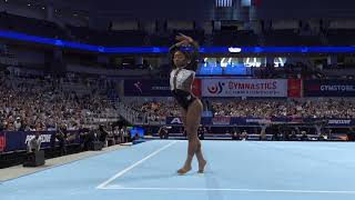 Simone Biles  Floor Exercise  2021 US Gymnastics Championships  Senior Women Day 2 [upl. by Yrag]