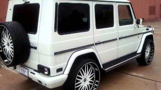 RIMSTARZ KUSTOMZ G550 GWagon on Asantis [upl. by Stinson218]