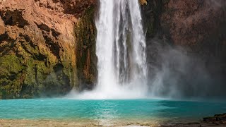 Backpacking Havasupai Arizona  All the waterfalls [upl. by Atiuqnahs]