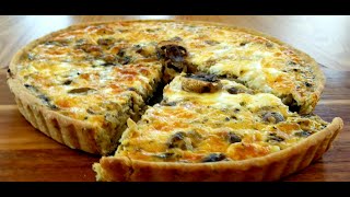 Recette de Quiche aux Champignons [upl. by Yralih]