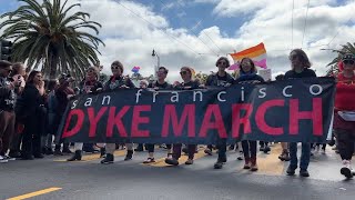 Disappointment but hope for future after annual SF Dyke March canceled [upl. by Benildis649]