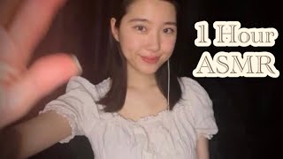 ASMR🤍Unpredictable Korean Words Triggers  Repeating WordsTingly WhisperHands Movement 1Hour [upl. by Ajiram]