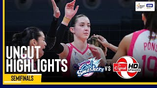 Nailbiting 5set match CREAMLINE vs CIGNAL  UNCUT HIGHLIGHTS  2024 PVL REINFORCED CONFERENCE [upl. by Baillieu]