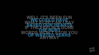 Goodbye Time in the style of Conway Twitty karaoke video [upl. by Dusen]