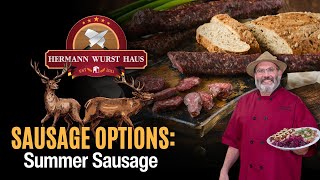 Sausage Options Summer Sausage [upl. by Aynahs]