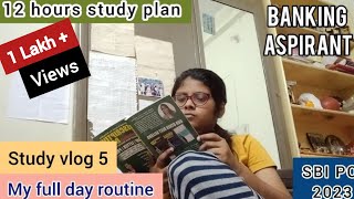 I woke up at 4 am  productive study vlog📚 for bank exam 2023  my sliver lining [upl. by Gerome]