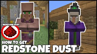 How To Get REDSTONE DUST In MINECRAFT 121 [upl. by Cyndie]