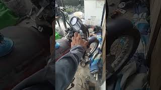 hechando andar moto Suzuki GN 125 con motor Italika 150 modificada [upl. by Norword]