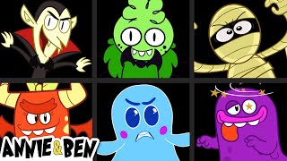 Halloween Songs For Kids  The Spooky Song With Monsters [upl. by Acinomad]