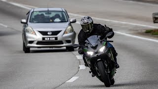 ZX25R Karak Full Gas  4K [upl. by Rozella628]