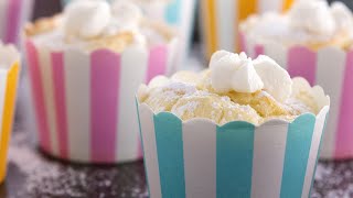 Easy Hokkaido Chiffon Cupcakes Recipe [upl. by Windham]