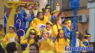 Cabalgata de Reyes Magos de Alcalá de Guadaira 2018 por Avenida 28 de Febrero [upl. by Maire]