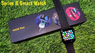 HW 22 Plus Series 8 Smart Watch  Series 8 Smart Watch  Series 8 Smart Watch Review [upl. by Atiuqihs]