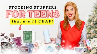 Stocking Stuffers  Gifts for TEENS 🎁 that arent just crap 😉 [upl. by Enymsaj739]