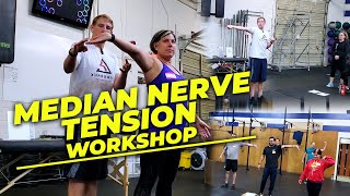 Median Nerve Glides CrossFit Shoulder Workshop [upl. by Madelena]