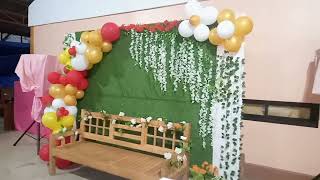 backdrop Decoration [upl. by Nykal]