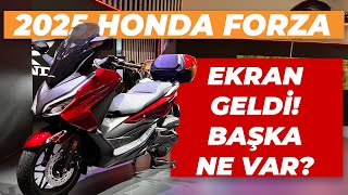 2025 Honda Forza 250 İnceleme  Yeni Ekran Nasıl EICMA 2024 Fuarı [upl. by Juliann589]