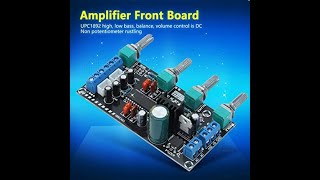 UPC1892 Audio Tone Controller Ready Board with Cable Jumper System [upl. by Bovill]