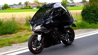 Every Bikers Dream Motorcycle Roof for Rainy Weather  DIY ANTIRAIN Motorcycle [upl. by Perlie]