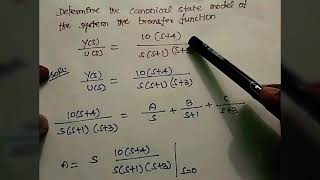 Canonical State model problem in control systems in Tamil [upl. by Iblehs391]