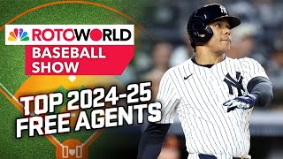 Top MLB Free Agents Juan Soto Corbin Burnes Willy Adames  Rotoworld Baseball Show FULL SHOW [upl. by Coucher]