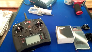 SPEKTRUM DX6 TRANSMITTER amp LIion battery and charger installation and radio setup [upl. by Annoda379]