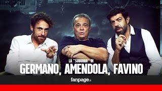 Elio Germano Claudio Amendola e Pierfrancesco Favino “In Suburra ci lega l’ambizione” [upl. by Anelah227]