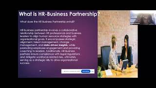 Hacking HR Business Partnership [upl. by Salangia]