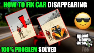 How to FIX vehicles disappearing gta v  Cars Disappear in GTA 5  car disappeared gta 5 mod [upl. by Leund]