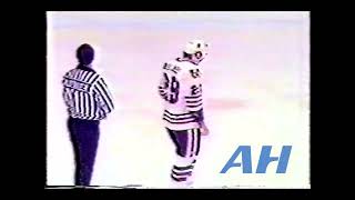 NHL Jan 22 1979 Ted BulleyCHI v Pat PriceNYI Chicago Blackhawks New York Islanders [upl. by Yddub]