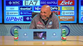 Conferenza stampa Spalletti per Napoli Salernitana🎙 VIDEO INTEGRALE ⚽ Serie A [upl. by Hennebery478]