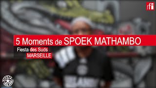 5 moments avec Spoek Mathambo à la Fiesta Des Suds [upl. by Ideih]