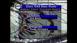 GHSA 3A Semifinal Fitzgerald vs Jackson  Dec 8 2000 [upl. by Onitsirc]