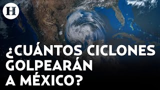 Temporada de huracanes 2024 ¿Qué ciclones afectarán a México SMN pronostica hasta 41 fenómenos [upl. by Acireit]