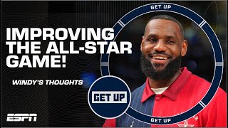 💰 PAY THEM 💰 Brian Windhorst’s INCENTIVE to make the AllStar Game BETTER  Get Up [upl. by Siravrat]