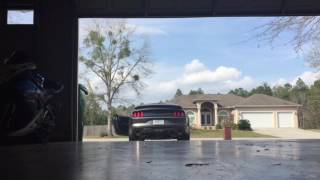 Ghost Cam Roush Exhaust 2016 Mustang Gt [upl. by Nooj]