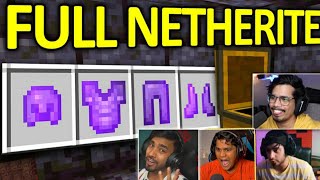 Indian gamers Luckiest moments in Minecraft 🔴 techno gamerz bbs mythpat gamerfleet yessmartypie [upl. by Kirwin95]