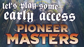 Pioneer Masters Early Access Streamer Event  Magic the Gathering Arena [upl. by Ahsaela]