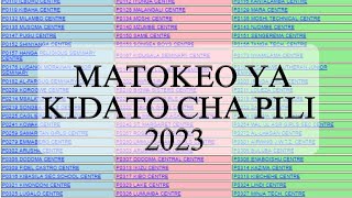 matokeo ya kidato cha pili 2023 [upl. by Welcy316]