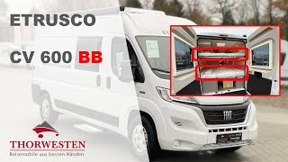 Etrusco CV 600 BB STOCKBETTKastenwagen  REISEMOBILE THORWESTEN [upl. by Ahron]