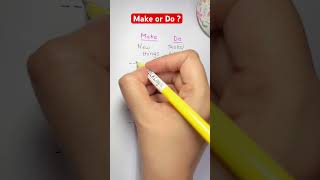 Make or Do  Learn English Grammar in such a nice way [upl. by Ssidnak]