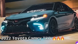 2022 Toyota Camry TRD V6 Cavalry Blue IG  AIRWICTRD “The Comeback”🔥🔥🔥w Triple Beam Clear [upl. by Inverson656]