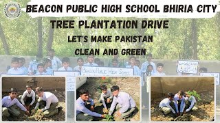 Tree Plantation Drive  Lets Make Pakistan Clean and Green  BPHS Bhiria City [upl. by Anairb638]