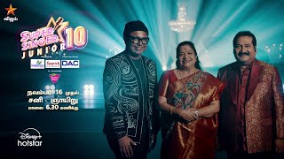 Super Singer Junior 10  Grand Launch  16th amp 17th November 2024  Promo 1 [upl. by Christean]