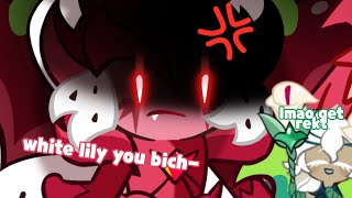 Pitaya Dragon is PISSED at White Lily Cookie [upl. by Anaila93]